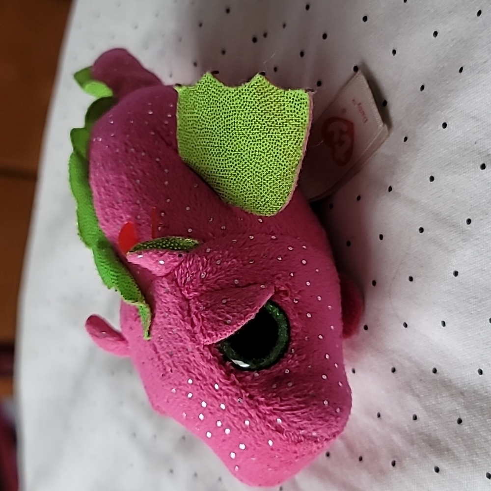 Ty Teenie Beanie Boos Darby the Dragon Mini Plush